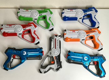 Lot Lazertag Toy Guns- Lots Of Fun!