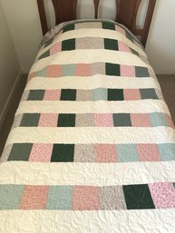 Hand Made Cozy Lap Quilt Made In Appreciation Of Veterans