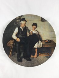 Norman Rockwell ' The Lighthouse Keeper's Daughter' Collectible Plate