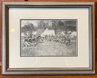 Original Print From The Stereosconic Negative ByThos Lungworth. Of 1874 Custer Expedition Into The Black Hills
