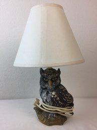 Ceramic Vintage Owl Table Lamp