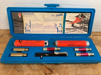 Vintage Penguin Brand Rescue Kit Flare Gun