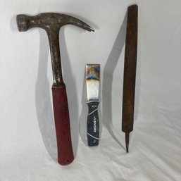 Hammer And Other Assorted Tools
