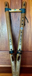 Handmade High Spirits Native American Double Flute