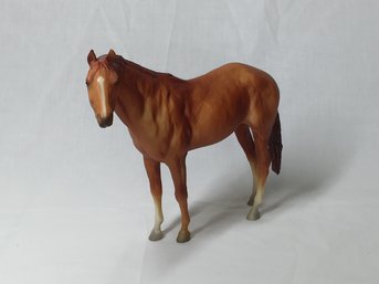 Vintage Breyer Brand Light Brown Horse Figurine