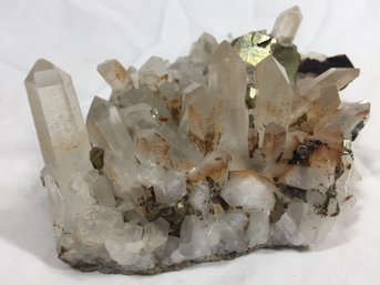 Crystal & Pyrite Specimen