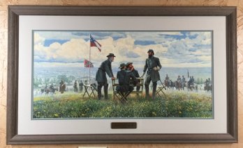 'I Will Be Moving Within The Hour' Framed Painting Of The Second Manassas Campaign