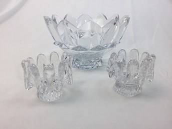 Beautiful Glass Antique Dish Pieces