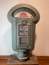 Real Antique Parking Meter