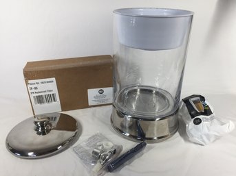 Zero Table Top Water Filtration System- Glass Jug- Never Used