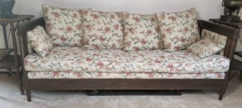 Awesome Vintage Teak Sofa - Upholstery In Great Condition * Please Note Separate Pick Up Location