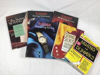 Great Collection Of Instructional Singer Sewing Books