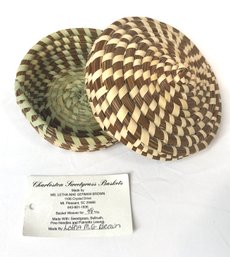 Handmade Sweetgrass Basket