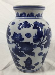 Blue Chinoiserie Large Vase