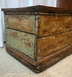 Rustic Repurposed Ice Chest With The Perfect Patina