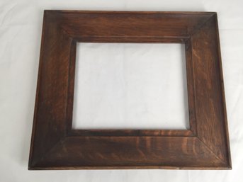 Antique Wood Square Frame