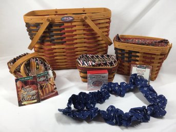 Collection Of Longaberger 4th Of July Baskets