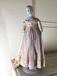 *Porcelain Doll In Victorian Style Gown
