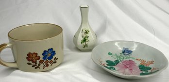 Trio Of Miscellaneous Ceramics