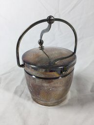 Vintage Silver Plate Ice Chest/Bucket By Oneida Ltd.