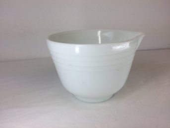 Vintage Pyrexx White Milk Glass Bowl