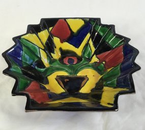 Vintage Colorful Japanese Ceramic