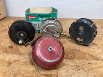 Collection Of Vintage Fly Fishing Reels