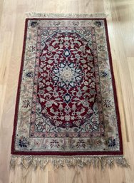 Antique Hand Knotted Persian Rug, 5 Feet By 3 Feet