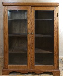Large Wooden Display Hutch