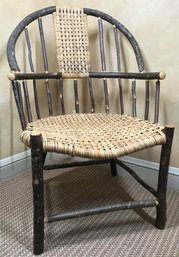 Nice Woven Rustic Chair #2
