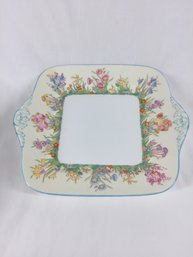 Square Handled Cake Plate By WEDGWOOD