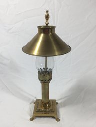 Gold/brass Colored Gas Lamp