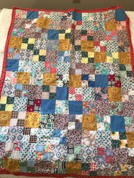 Assortment Of Vintage Handmade Quilts- Child/baby Size- See Photos For Condition