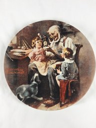 Norman Rockwell ' The Toy Maker'Collectible Plate