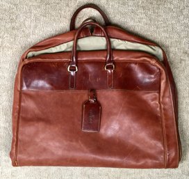 King Ranch Leather & Tan Garment Bag