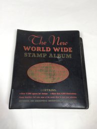 Vintage - Partially Filled - The New World Wide Stamp Album