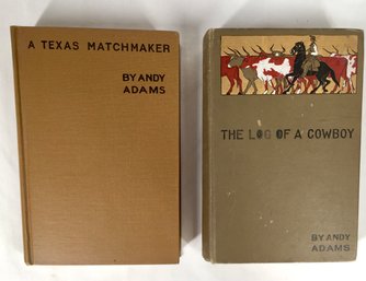 Vintage Hard Cover Books About The West