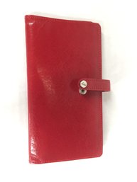 REd Leather Pocketbook