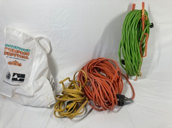 Lot Of Assorted Extension Cables