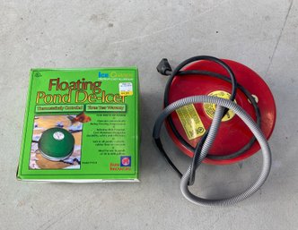 2 Floating Pond De-icers, One In Original Box