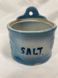 Antique Ceramic Salt Container