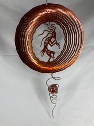 Cool Spinning Metal Tribal Hanging Wind Catcher
