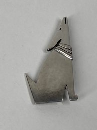Howling Wolf Southwest Style Pin -signed- See Photos