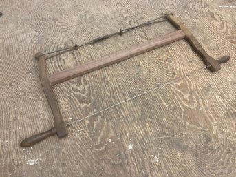 Antique Buck Saw Frame Without Blade