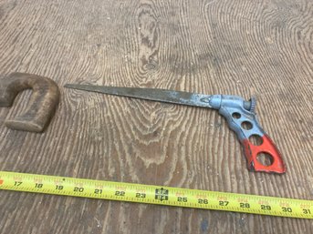 Two Vintage Keyhole Saws
