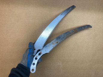 Two Pruning Saw Blades