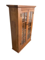 Antique Wooden Hallway Hutch (Patched From Repurposing See Photos)