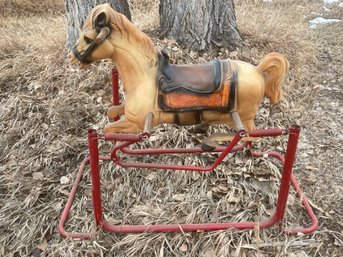 Vintage Wonder Horse Childrens Toy Riding Horse
