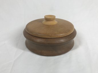 Nice Wooden Bowl With Lid