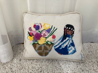 Hand Stitched Pillow